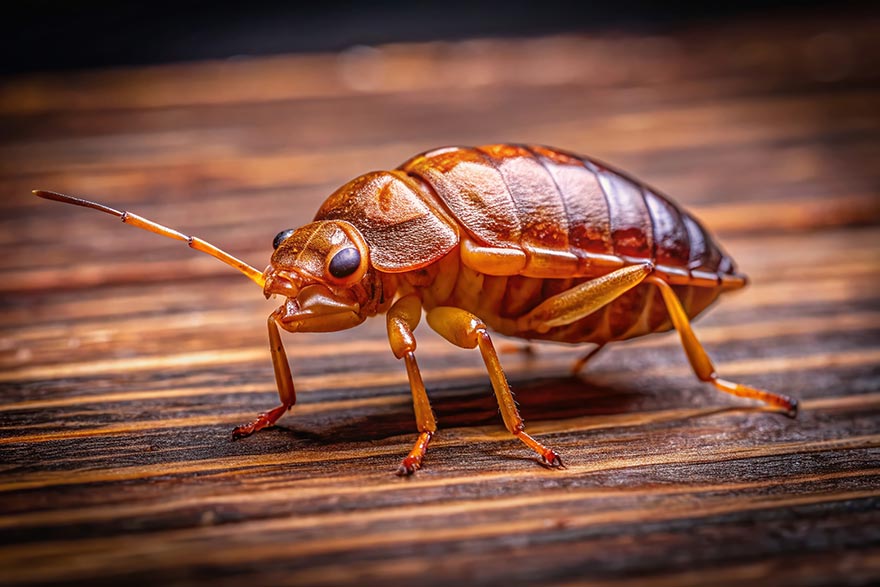 creeping on the floor is Bed Bugs