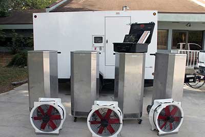 bed bug heat treatment equipment